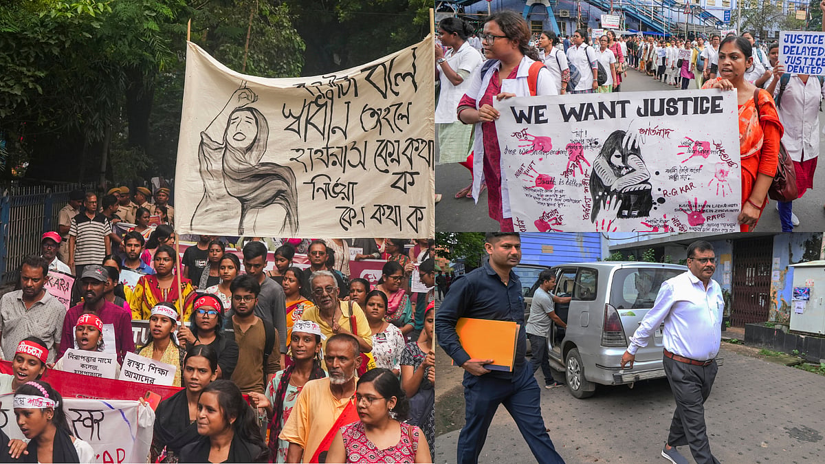 | Photo: PTI : 'Bahut Kuch Hain': CBI On Corruption Case Against Ex RG Kar Principal; Fresh Protests Erupt In Bengal